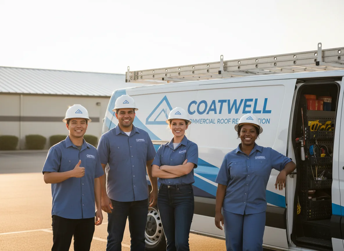 Commercial roof coating company in Bylas, AZ